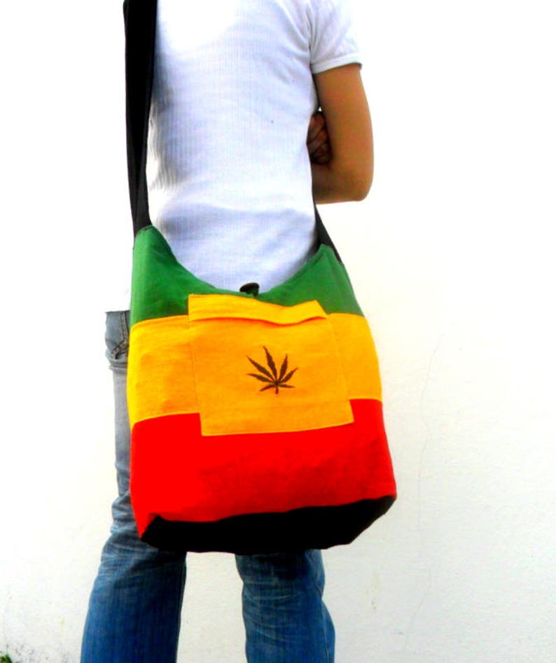 Rasta Bag Marley Bag Hobo Bag Hippie Bag Shoulder Bag Etsy