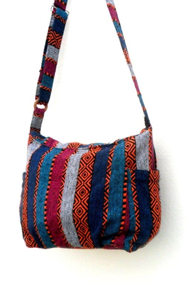 Crossbody Bag Hippie Bag Messenger Shoulder Bag Purse Handbag | Etsy