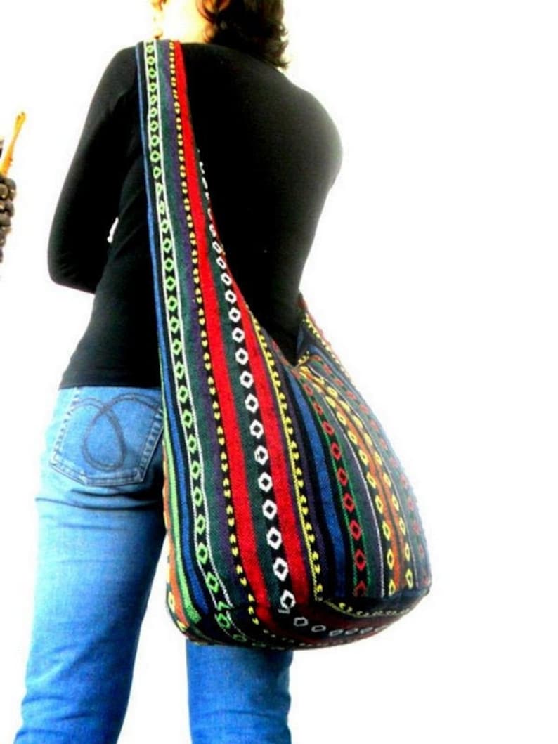 Crossbody Bag Bohemian Bag Hobo Bag Hippie Bag Diaper Bag Etsy