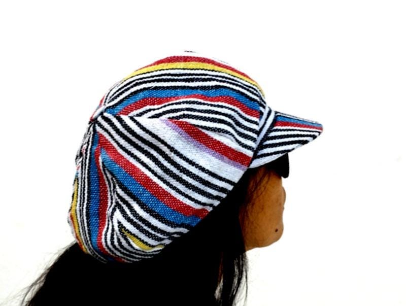 帽子 L.G.B. EagleMan printed knit casquette Newsboy Hat, Gatsby Cap, Reggae Hat, Striped Hat, Rastafari Cap