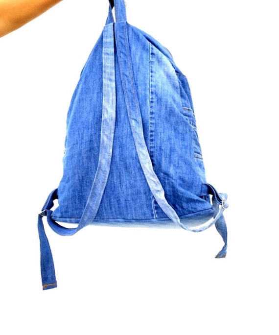 Vintage customized denim corset bag – JUTKA & RISKA
