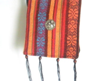 Torebka typu crossbody, torba boho, torba na ramię, wielokolorowa, hipisowska, boho, torba typu hobo, ręcznie robiona, torba typu sling, tajska torba / prezent