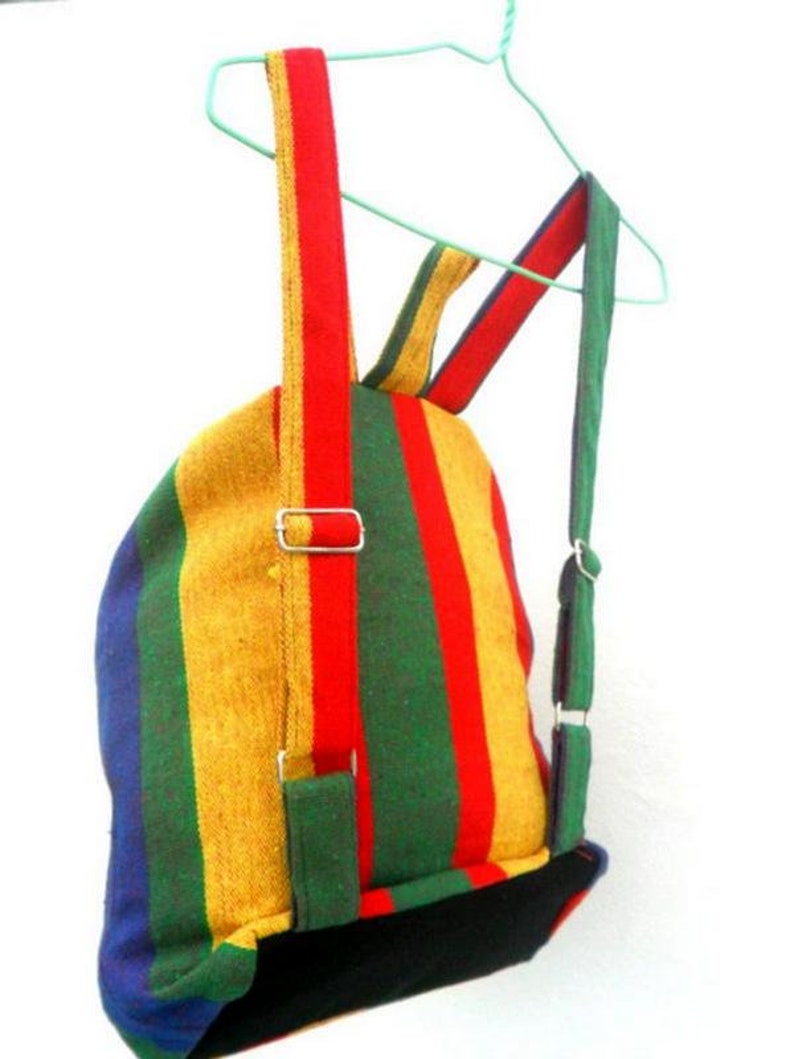 Rasta Backpack Bohemian Bag Jamaica Bag Marley Bag Hobo Etsy