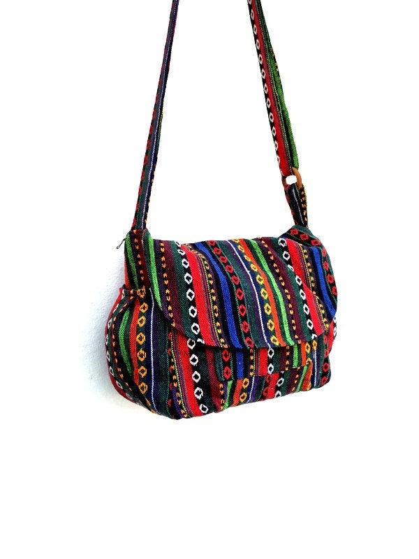 Crossbody Bag, Hippie Bag, Messenger Bag, Shoulder Bag, Purse