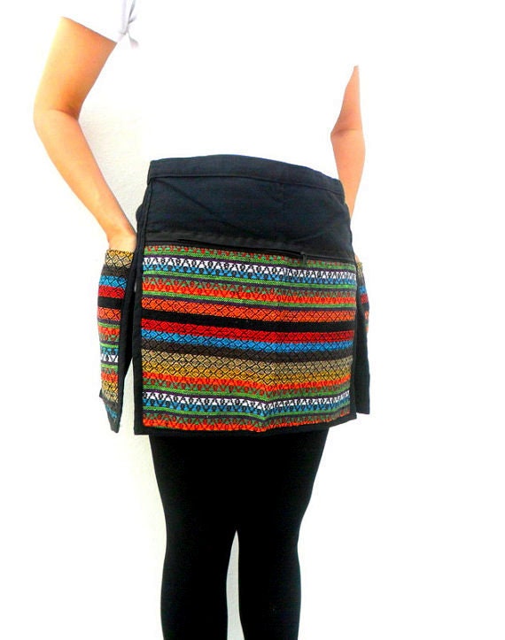 Download Half Waist Apron With Pocket Tribal Embroidered Apron ...