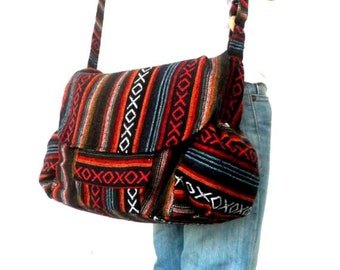 Borsa a tracolla, borsa a spalla, borsa a tracolla, borsa etnica, borsa hippie, borsa tote, borsa, borsa boho, borsa hobo, borsa tailandese, borsa per tutti i giorni, borsa regalo