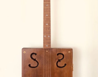 Box Guitar- Hand made 4 String