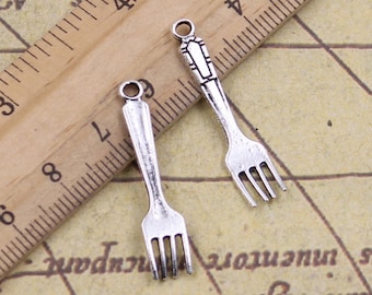 diy pendentifs accessoires forks 32 * 7 mm