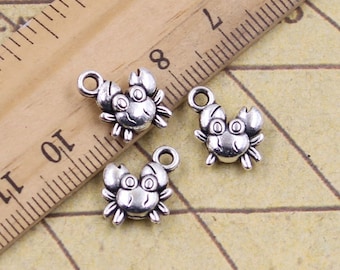 DIY accesorios cangrejos 12 * 11mm colgantes
