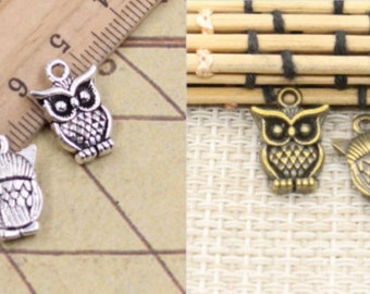 diy pendentifs accessoires owls 16 * 12 mm