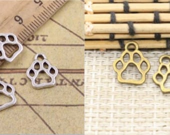 Chien claw pendentif accessoire  13 *11mm