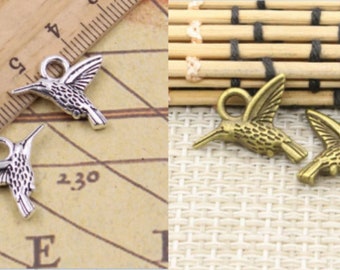 colibri pendentif complice 19 * 15 mm