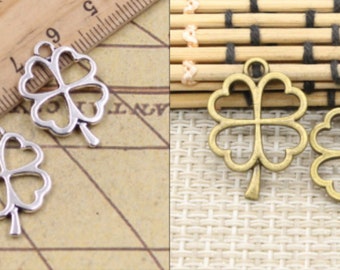 clover pendentif accessoires 24 *17mm