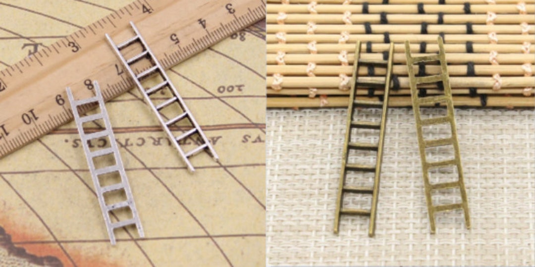 20pcs Ladder Charms Pendant 51x10mm Antique Silver/antique Bronze ...