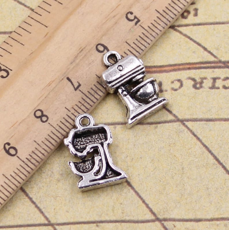 30pcs Coffee machine charms pendant 16x10mm antique silver ornament accessories jewelrymaking DIY handmade craft base material Antique silver