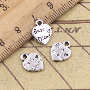 Corazon colgante joyas accesorios 12 * 10mm