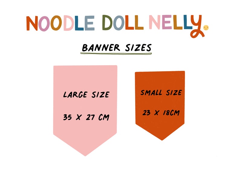 NewRainbow bright unicorn banner available in 2 different sizes image 4