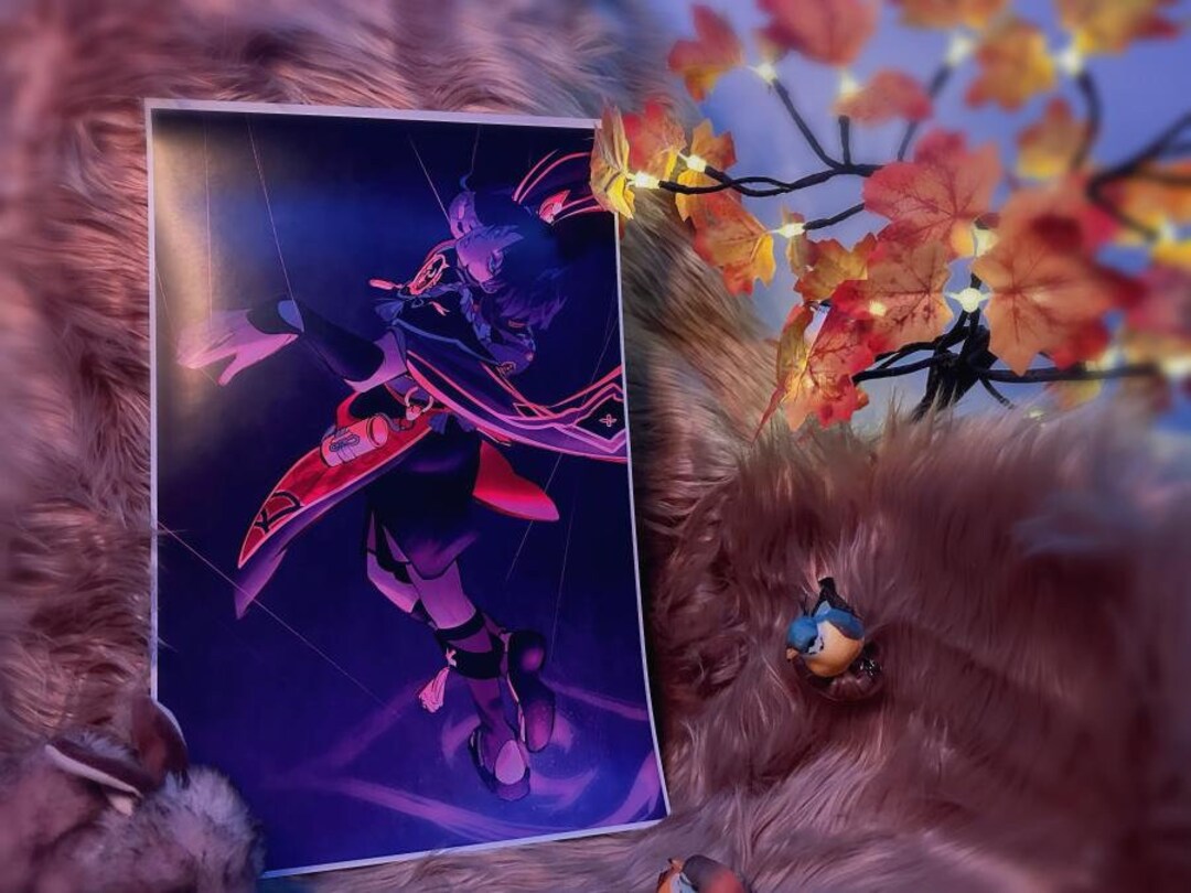 Scaramouche Puppet Art Print 17x11 Etsy