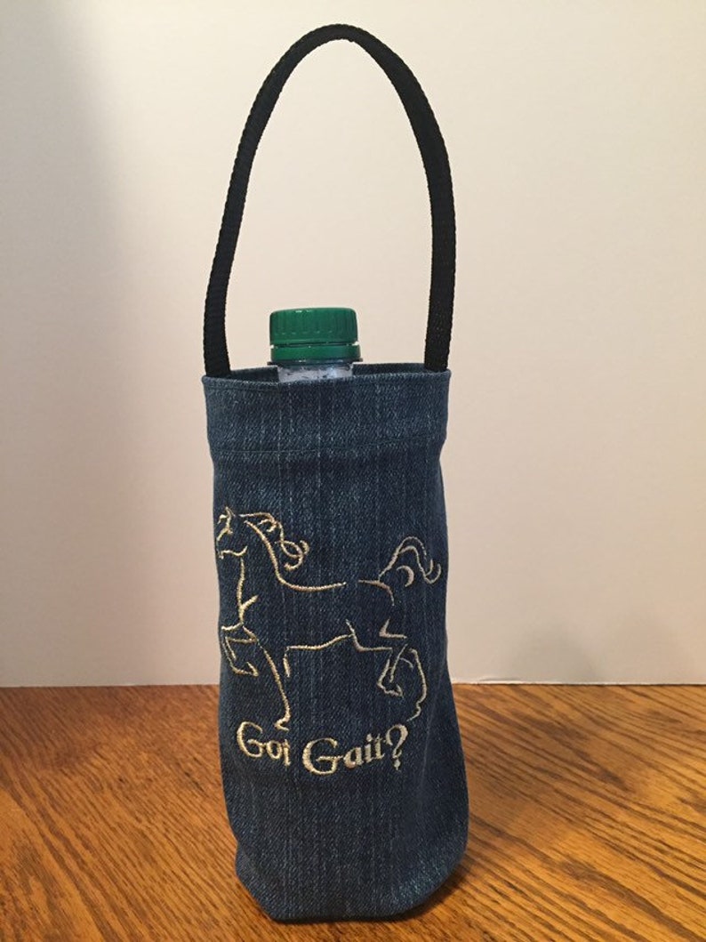 Horse trail saddle horn bag water bottle carrier/holder Etsy
