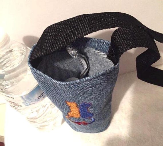 Water Bottle Holder Cross Body Bag Cat Water Bottle Drink Beverage