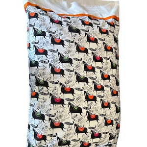 Horse pillowcase standard size bed pillow Equestrian home decoration horse trailer camper bedding handmade gift