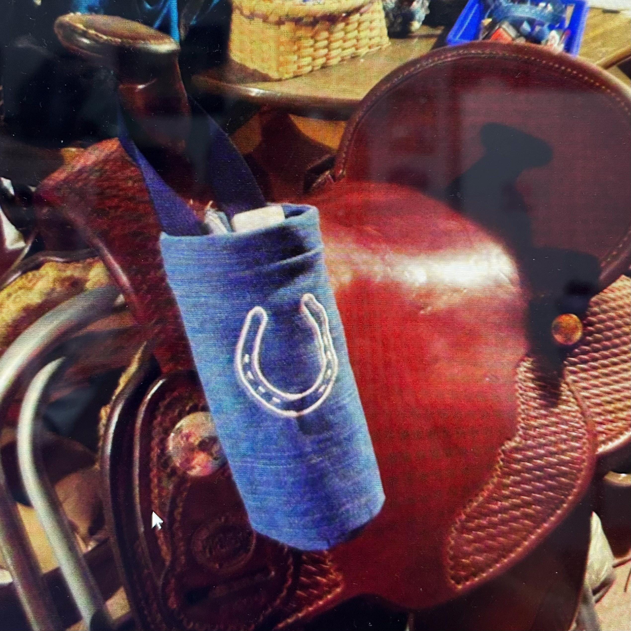 Sacoche de Selle avec Porte-Bouteille et Sac à Outils Fer pour
