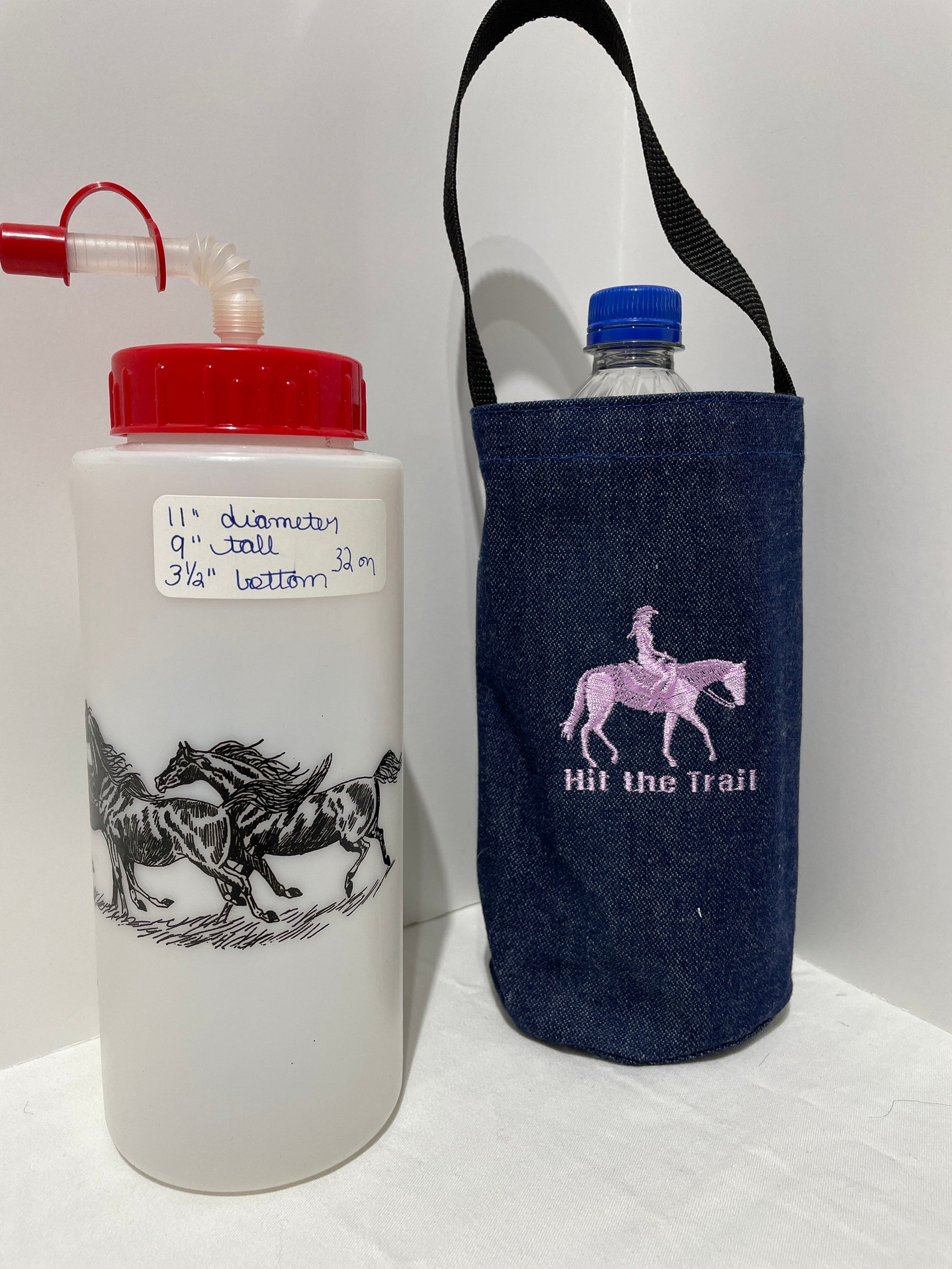 Horse Saddle Water Bottle Beverage Holder Trail Riders Horn Etsy UK