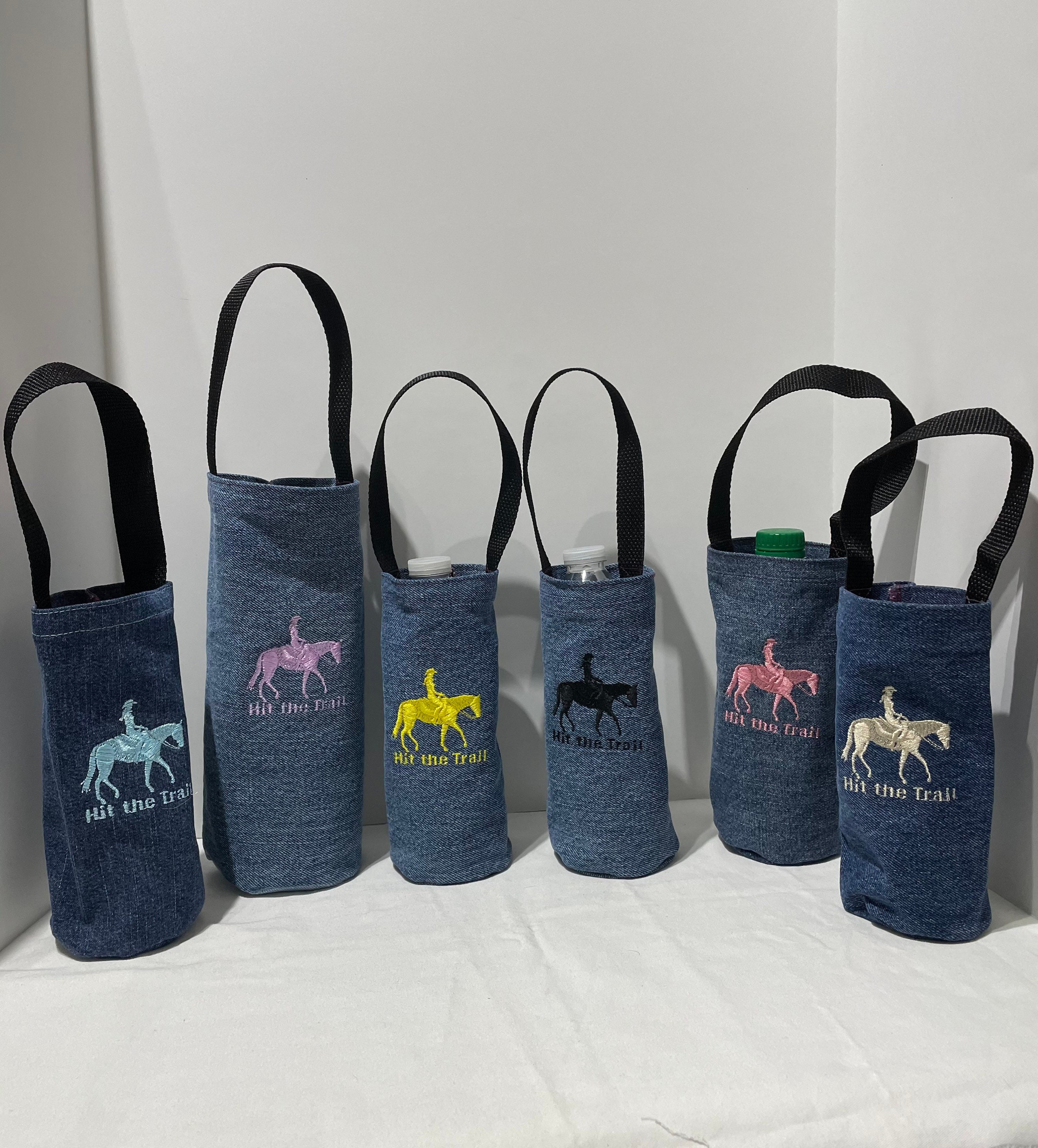 Horse saddle water bottle beverage holder trail riders horn Etsy