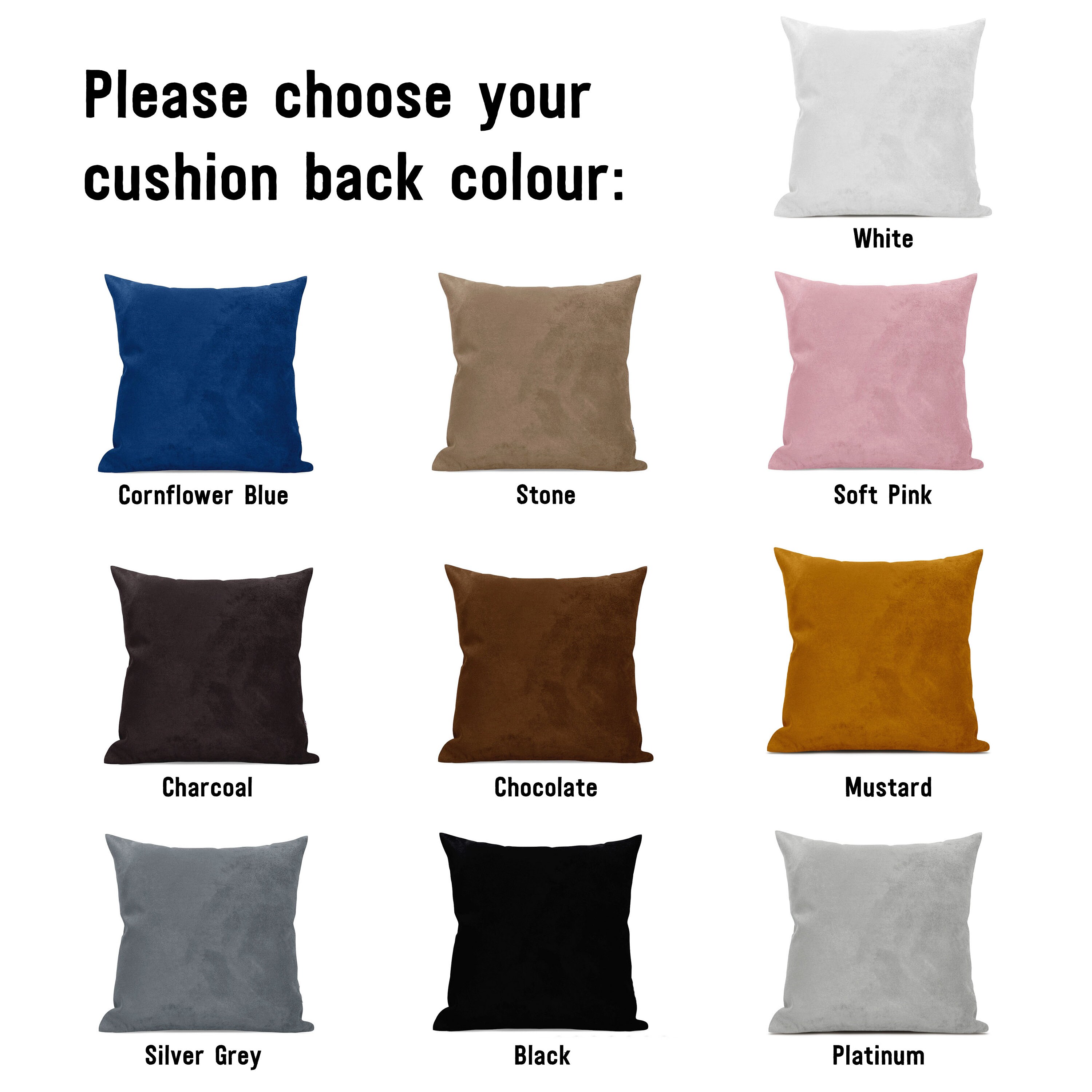 North Tyneside Luxury Cushions Etsy UK