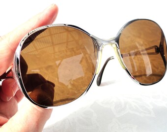 Oversized Metzler Sunglasses, Large Sunglasses, ZEISS Umbral West Germany, ‘80s Vintage Sunglasses, Men’s Women’s Sunglasses, Vintage German