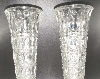 Crystal Bud Vases