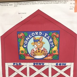 Vintage Concord House Farm Panel New