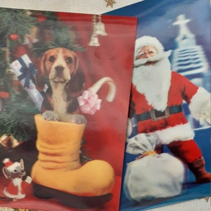 cartes postales de Noël vintage