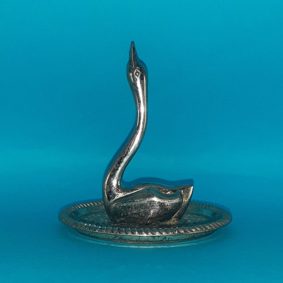 Vintage Swan Ring Holder - image 3