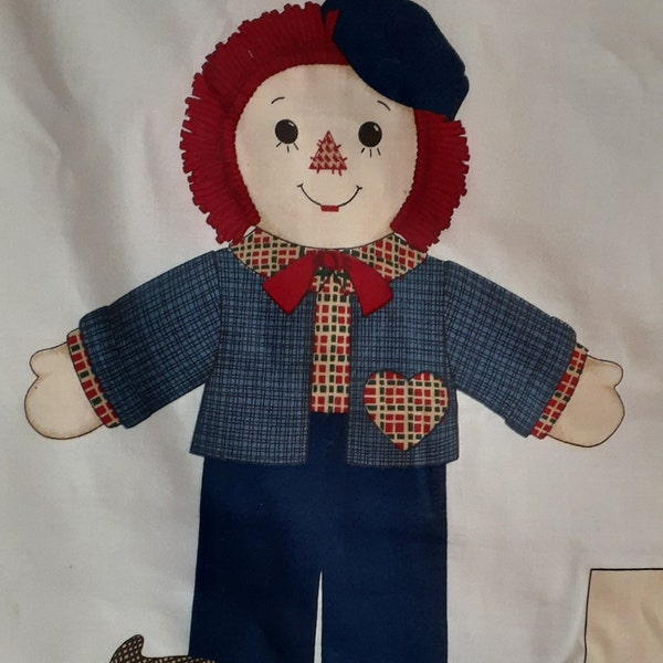 Doll Fabric Panel Etsy