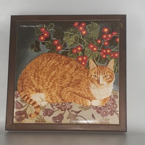 CAT TRIVET by AVON 1989