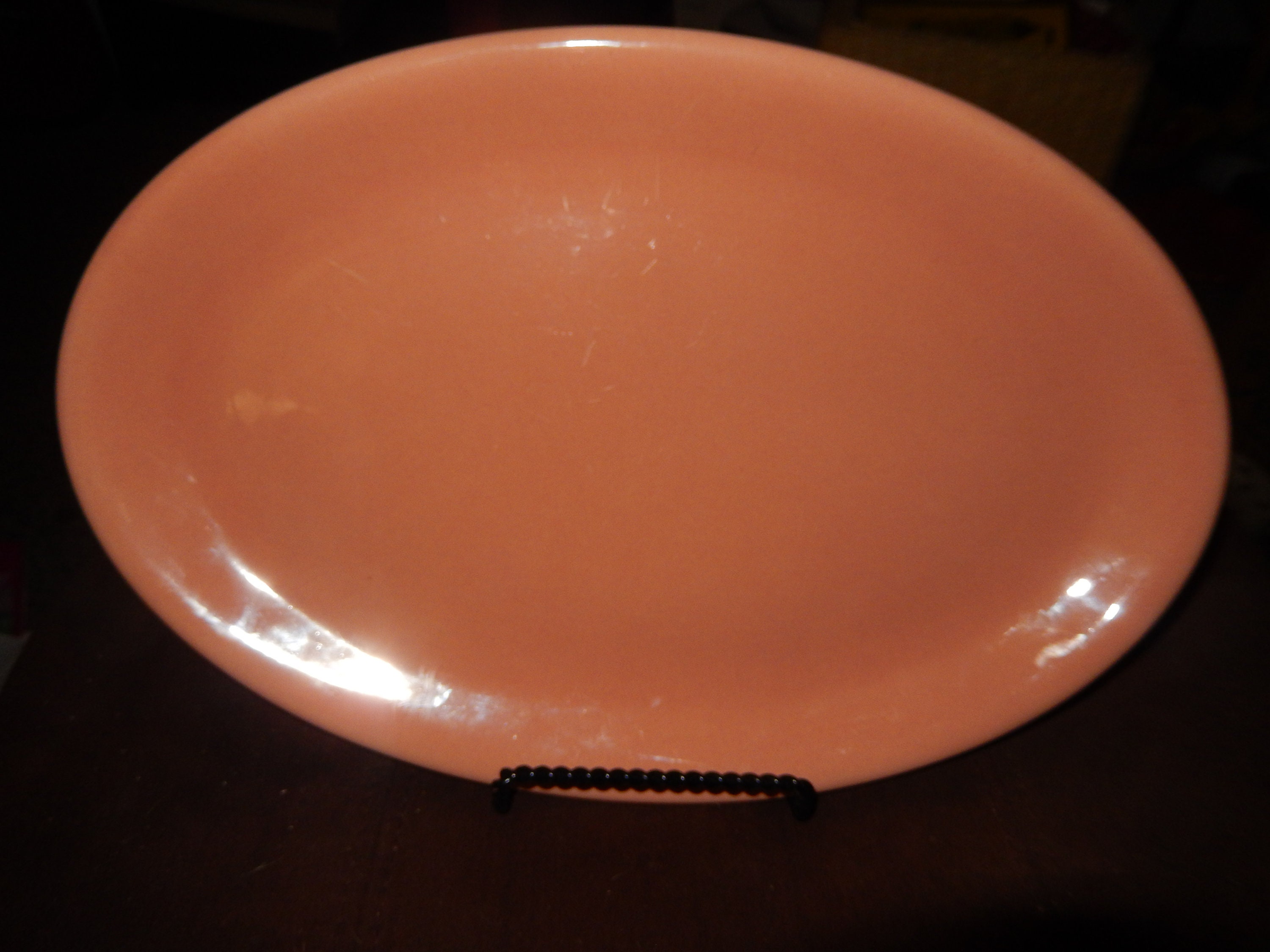 Vernon Ware Sunset Pottery of California Oval Plate Etsy
