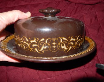 Franciscan Cheese Dome Set - Vintage - 1970's