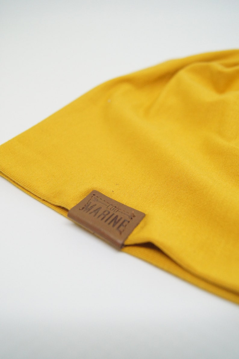 yellow newborn hat