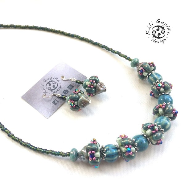 Beaded Jewelry Set Etsy