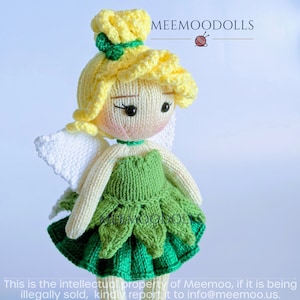 Breipatroon: Pixie Purls Twinkle Belle van Meemoodolls