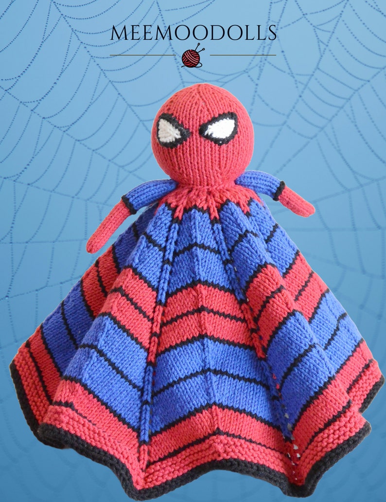 Knitting Pattern: Webbed Wonder Snuggle Blanket Cozy Blanket Design image 3