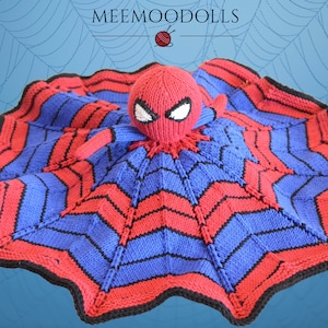 Knitting Pattern: Webbed Wonder Snuggle Blanket Cozy Blanket Design image 1