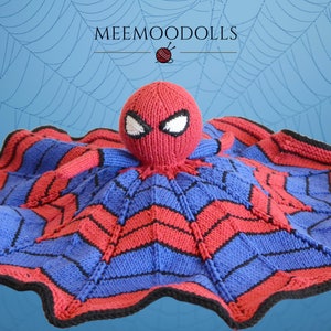 Knitting Pattern: Webbed Wonder Snuggle Blanket Cozy Blanket Design image 2