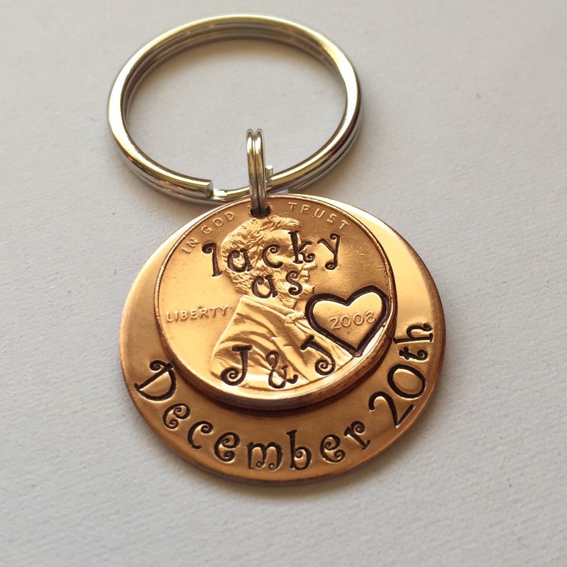Traditional 7 Year Copper Anniversary Gift For Her Lucky ...