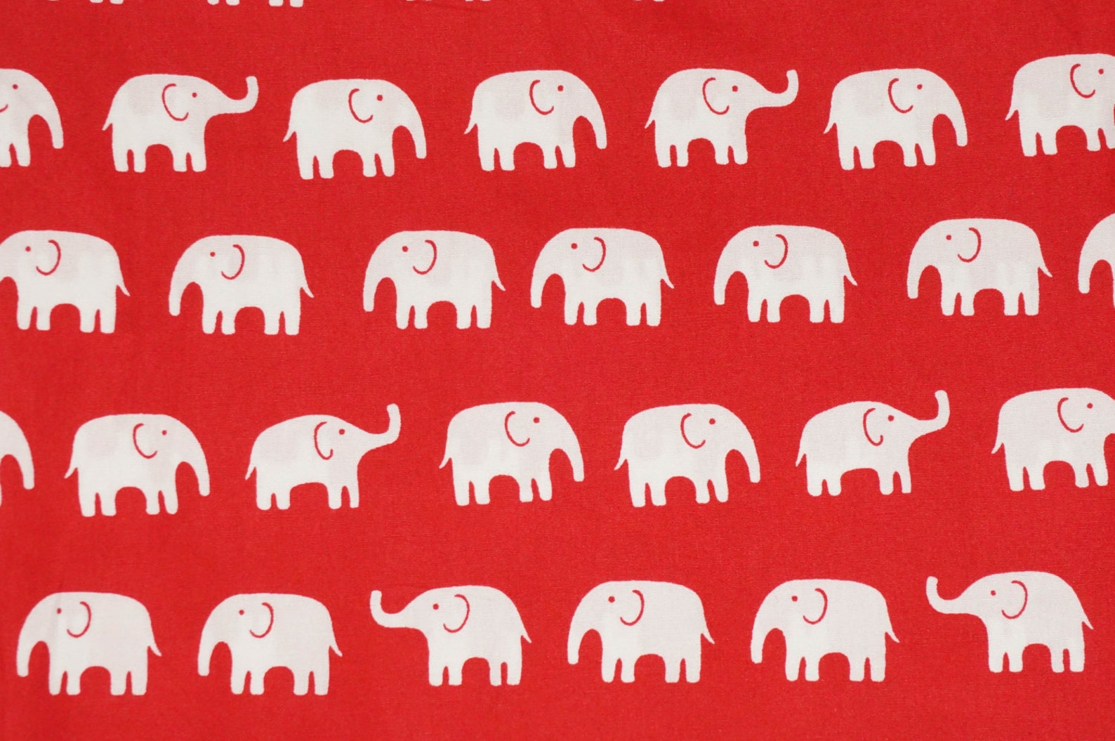 Elephant cotton fabric by the yard kids fabric girl Etsy