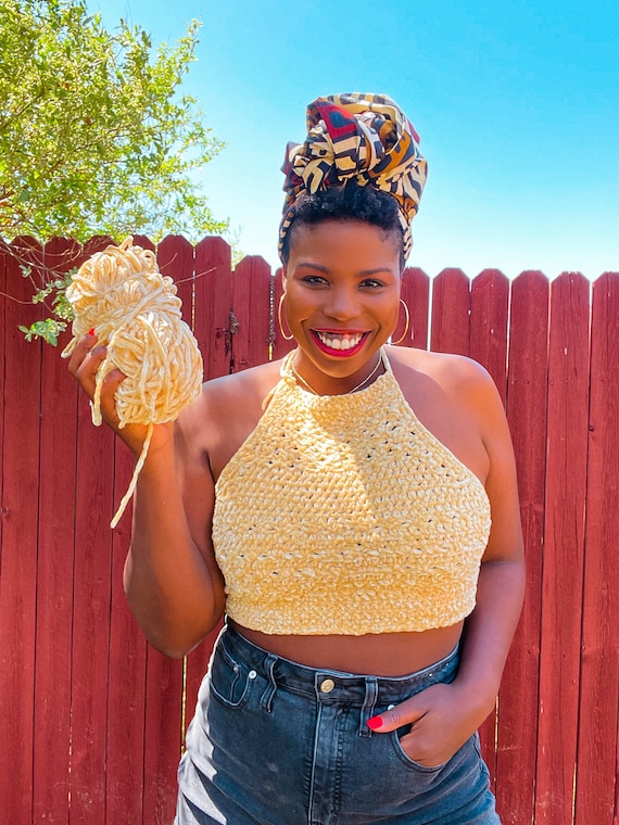 PATTERN| Cream of the Crop Top | Crop Top | Crochet Crop Top