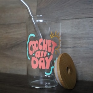 Crochet Beer Can Glass- Coffee, Iced Coffee Glass, Coffee Coffee Coffee, Soda Can Glass, Beer Can Glass With Lid Yarn
