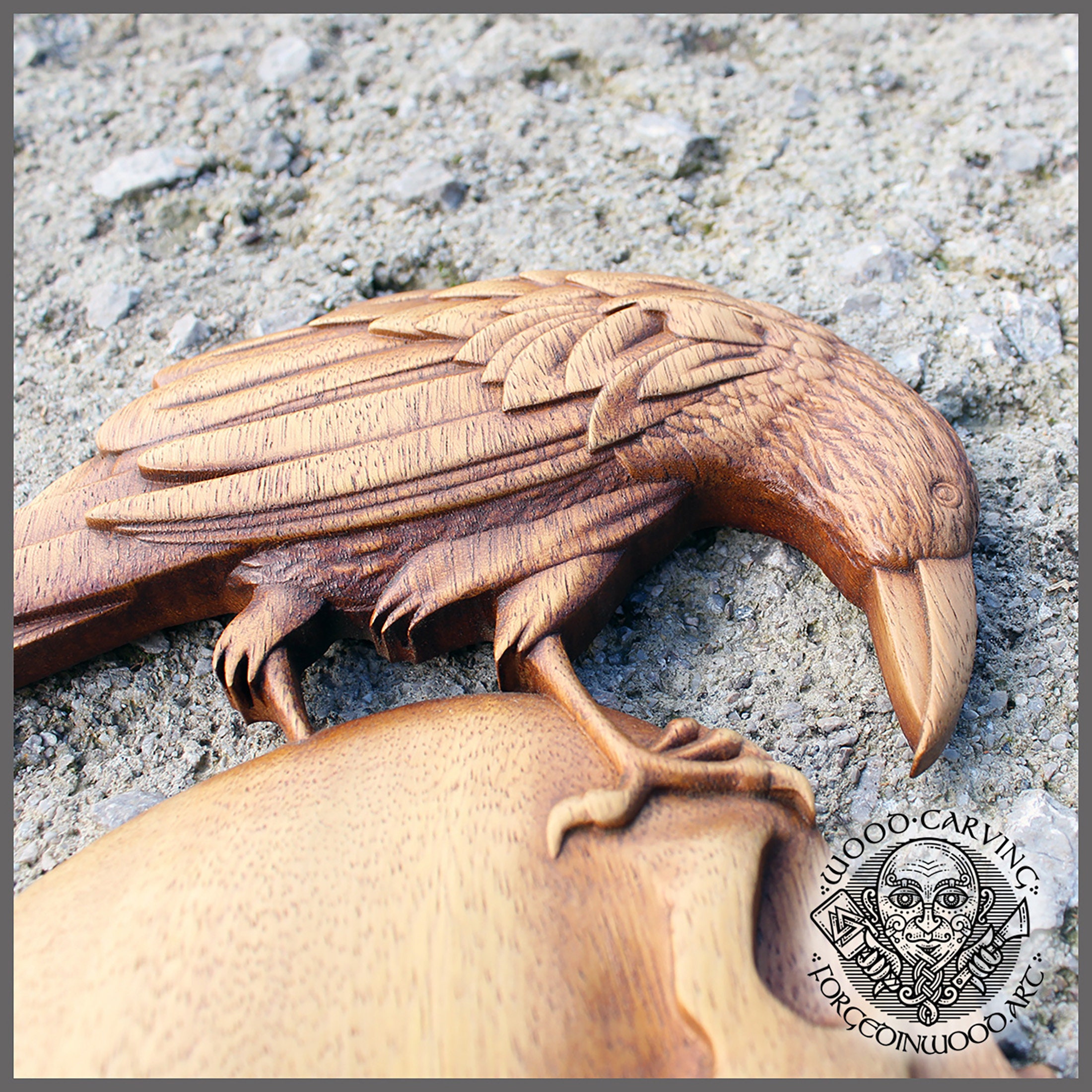 Raven Skull Viking Symbol Plaques Home Decor Norse Thor Odin - Etsy