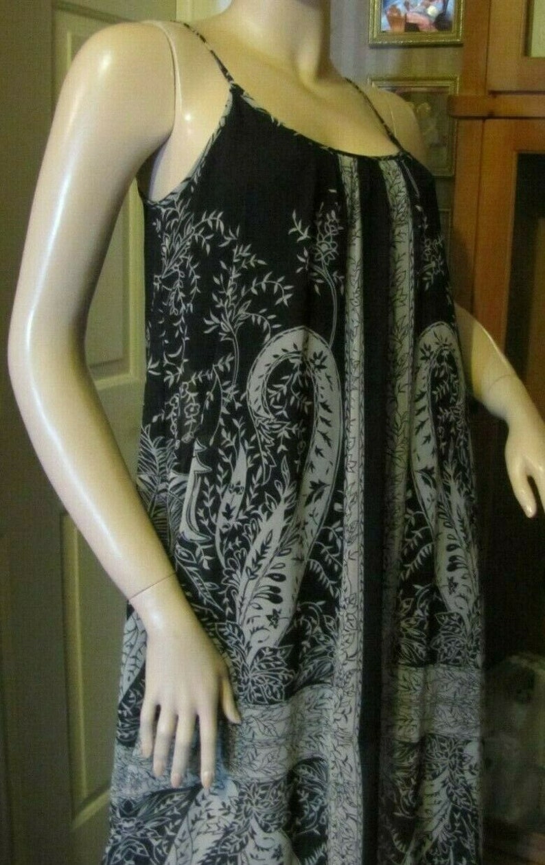 Express Black /& Gray Maxi Dress size XS